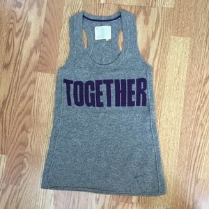 Beatles say come "TOGETHER" 291 cashmere top NEW